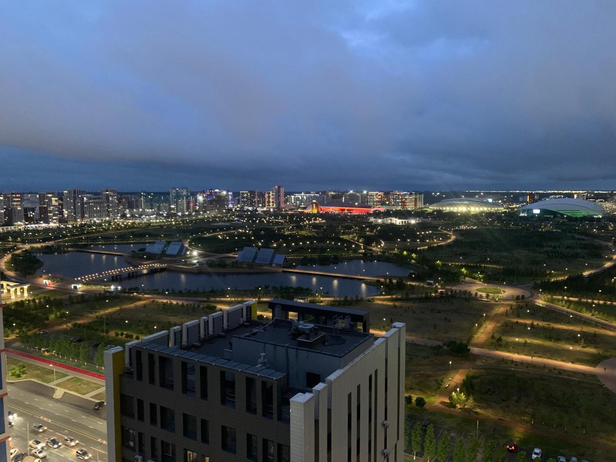 Квартира На Ботаническом, Коркем 3 Apartment Astana Luaran gambar