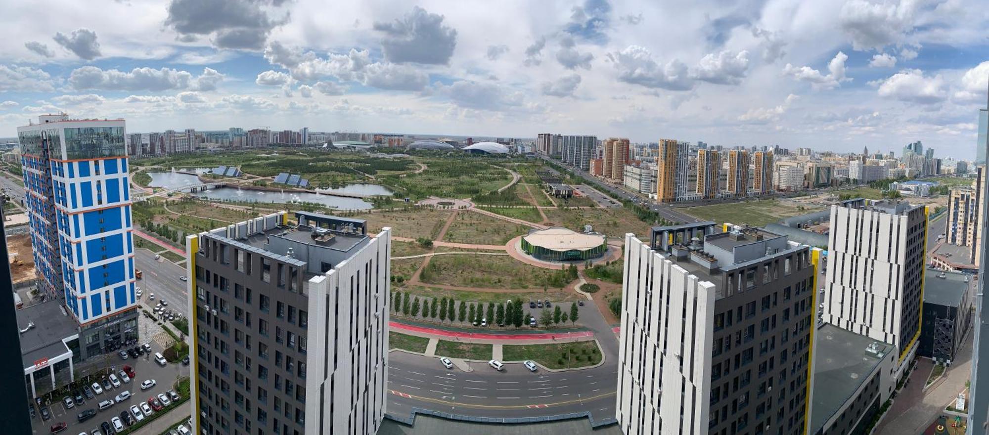 Квартира На Ботаническом, Коркем 3 Apartment Astana Luaran gambar